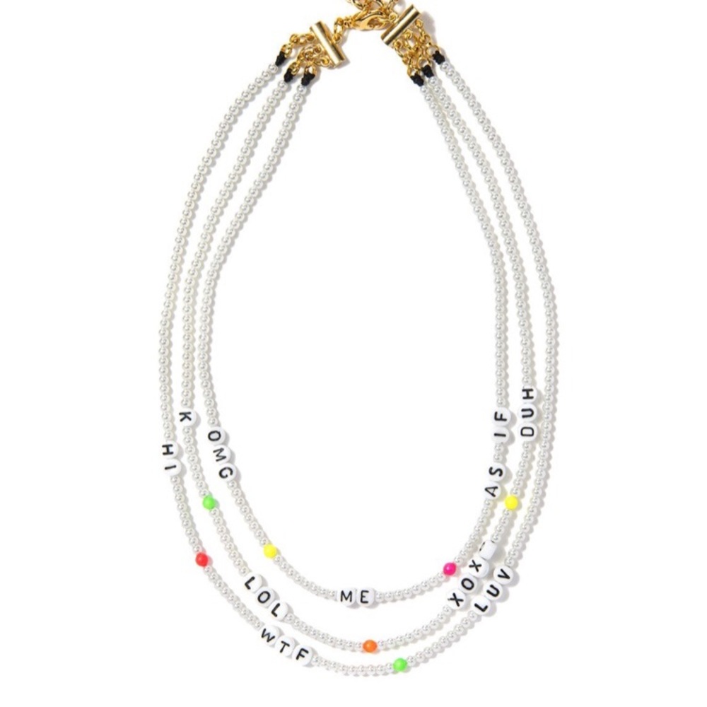 Venessa Arizaga Say What Necklace